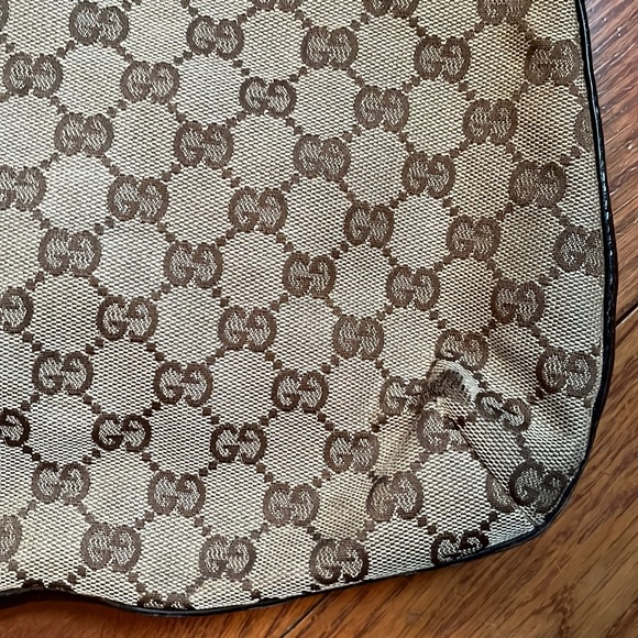 Gucci Horsebit Web Hasler brown shoulder bag - Picture 16 of 17